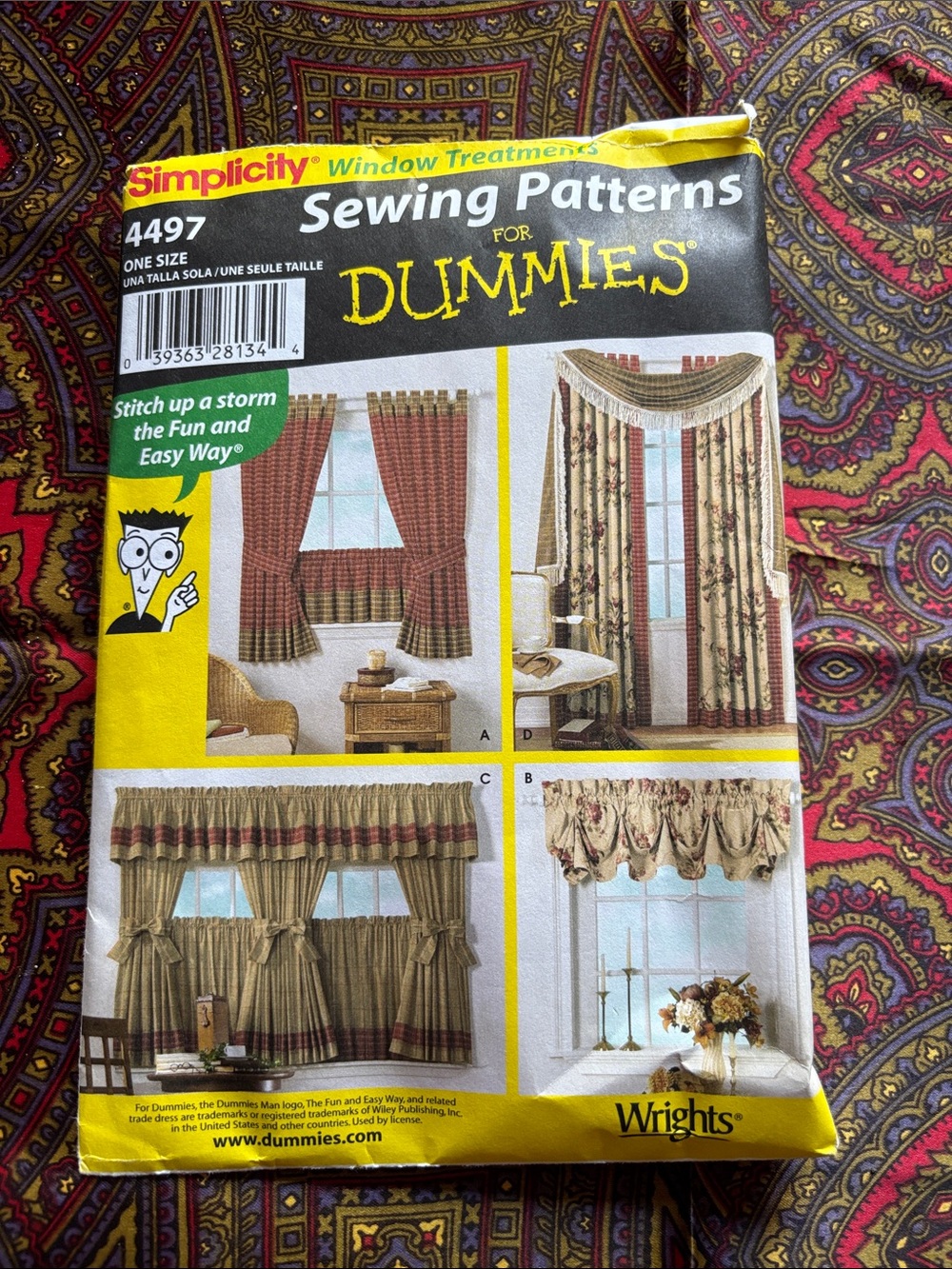 Simplicity 4487 sewing pattern